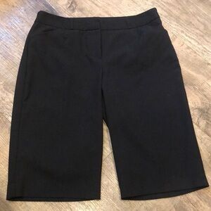 Worthington Stretch‎ Black Bermuda Shorts